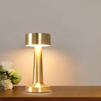 Lampe de bureau LED sans fil sans fil de Style moderne nordique lampe de Table champignon Rechargeable contrôle tactile pour l'alimentation USB de Restaurant