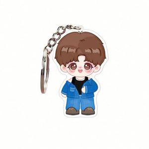 Porte-clés personnalisé en acrylique avec personnage d'anime, cadeaux créatifs - Product Image 5