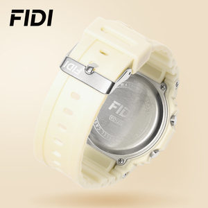 Reloj Deportivo Digital Cuadrado FIDI, Resistente al Agua 3ATM, con Retroiluminación LED, Cronógrafo, Alarma, Calendario, Multifunción, Reloj Electrónico para Estudiantes - Product Image 5