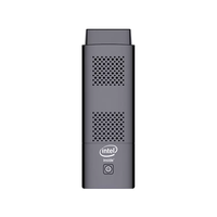 Mini PC Stick sans ventilateur M1K, processeur Intel Z8350/J4125, 4+64 /8+128 Go pour Win 10 Ubuntu Linux, ordinateur de poche