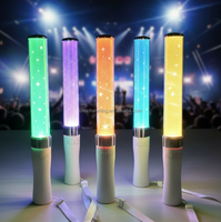 RICHSHINING Grosir Tongkat LED 15 Warna Berubah-ubah untuk Konser, Tongkat LED DMX 512 dengan Remote Control, Pena Lampu Berkedip