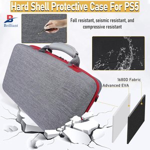 2025 Custom Eva Ps5 <strong>Console</strong> <strong>Case</strong> Travwl Hard Eva Playstation 5 Carrying <strong>Case</strong> Ps5 Cover Controller <strong>Case</strong> - Product Image 4