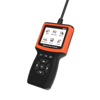 Herramienta de Diagnóstico para Autos M301, Compatible con el Sistema de Motor y ABS para Vehículos con Protocolo OBDII OBD2 de 12V, con Función de Reinicio de la Lámpara de Mantenimiento