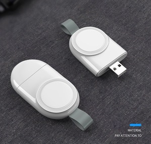 Cargador Inalámbrico Magnético Retráctil OEM ODM, Embalaje con Logotipo Personalizado OTP, Carga Rápida de 5W para Relojes Inteligentes de Todas las Series - Product Image 1