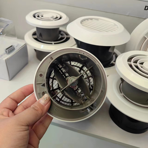 ฝาครอบช่องระบายอากาศพีวีซีสำหรับ<span class=keywords><strong>เพดาน</strong></span>รูติดผนังช่องระบายอากาศสำหรับช่องระบายอากาศกลางแจ้งในโรงพยาบาลห้องครัวห้องน้ำ - Product Image 4