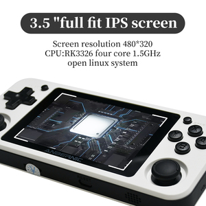 ANBERNIC-consola de videojuegos portátil RG351, pantalla IPS de 3,5 pulgadas, 64 bits, más de 2500 Juegos, reproductor Retro Para <span class=keywords><strong>PS1</strong></span>, GBA, FC, MD - Product Image 4