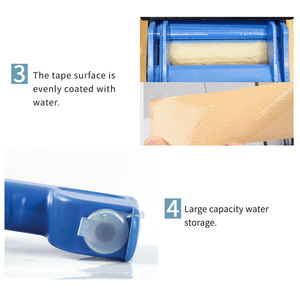 Dispensador de cinta de papel engomado portátil, ergonómico, activado por agua, para embalaje y envío, hecho en China - Product Image 6