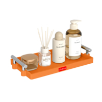 Plateau de rangement pliable en silicone multifonctionnel, écologique et de haute qualité pour un usage quotidien (vente en gros)