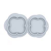 Bol pour chien pliable 2 en 1 en silicone de qualité alimentaire, bol d'eau portable, bol de voyage anti-renversement pour animaux de compagnie