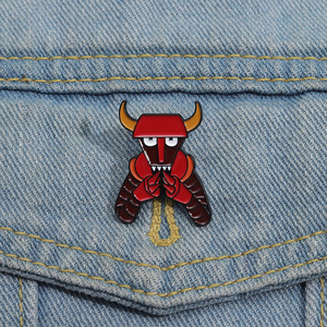 ダークロードレッドロボットエナメルピンフューチュラマメタルブローチジャケット用アクセサリーギフト - Product Image 1