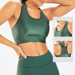Sujetador Deportivo de Moda OEM&ODM con Logotipo, Tops de Yoga con Sujetador Incorporado, <span class=keywords><strong>Ropa</strong></span> de <span class=keywords><strong>Gimnasio</strong></span> <span class=keywords><strong>para</strong></span> Mujer - Product Image 3