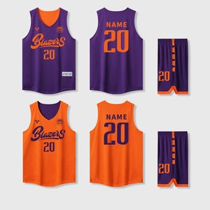 100% Poliéster Respirável Moisture-Wicking Shorts Meninos Meninas Basquete Jersey para Crianças Sublimação Técnica para a Estação Verão - Product Image 5