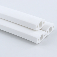 Manchon de protection de câble en caoutchouc silicone à trois trous sur mesure pour support de câble de lampe de bureau rectangulaire – Fabricant