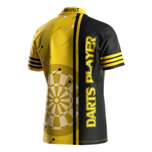 T-shirt polo d'été à séchage rapide de haute qualité pour hommes, chemises Dart personnalisées - Product Image 2