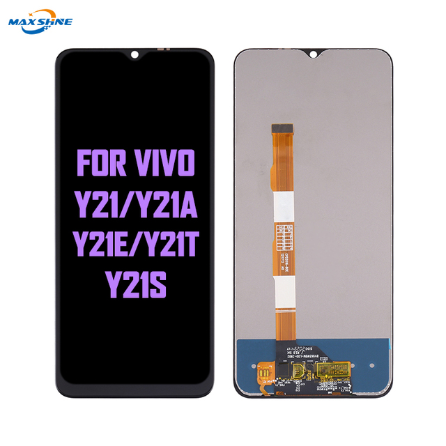 Lcd Screen for Vivo Y21 Pantalla Touch Screen Display Digitizer Assembly Repair for Vivo Y21 Y21S Y21A Y02S Lcd With Frame
