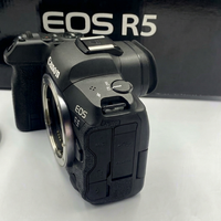 Appareil photo cinéma hybride R5 2026 95% neuf avec capteur CMOS plein format, vidéo 4K, carte SD, appareil photo professionnel économique avec écran >3 pouces