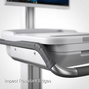 Carrito de Computadora Médico Premium Keling para Hospitales, Diseñado para Rondas Diarias en Salas de Hospitalización - Product Image 5