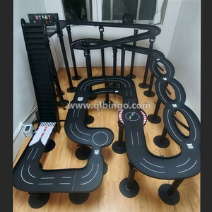 Pista de Carreras de Bolas de Billar Personalizada y Creativa, Juego de Adivinanzas, Carreras de Pinball, 2*3M - Product Image 2