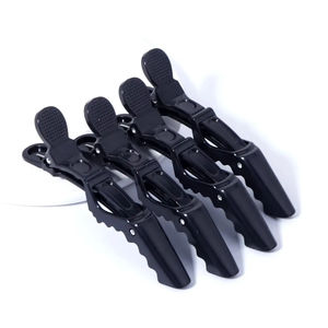 Pinces à cheveux professionnelles Alligator Duckbill-Finition brillante pour permanente, sectionnement et coiffage de salon (en vrac disponible) - Product Image 3