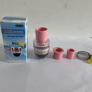 <span class=keywords><strong>Filtre</strong></span> <span class=keywords><strong>à</strong></span> <span class=keywords><strong>eau</strong></span> universel 6 couches pour <span class=keywords><strong>robinet</strong></span>, purificateur avec pierre médicale et <span class=keywords><strong>charbon</strong></span> de coco, pour évier de cuisine 5.0 - Product Image 6