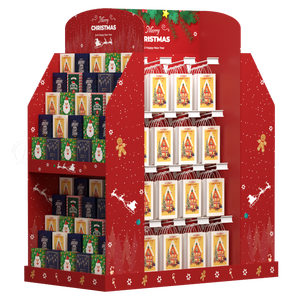 Carton pliable au design de mode écologique personnalisé étagère flottante présentoir unités d'étagères de cas livres publicitaires - Product Image 1