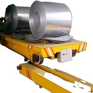 עגלת העברת עגלה כבדה 30 טון סוללת כוח עגלת רכבת חשמלית רכב פלדה עגלת העברת סליל חומר - Product Image 1