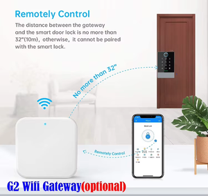 קרדורה דה לה פוארטה דה לה וידה דלת עץ ראפיד דיגיטלי מנעול חומר אלומיניום קרבת כרטיסי אשראי - Product Image 5