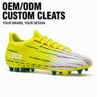 Chaussures de football unisexes professionnelles, chaussures de foot pour l'entraînement, les matchs et les compétitions, crampons de football de haute qualité, vente en gros