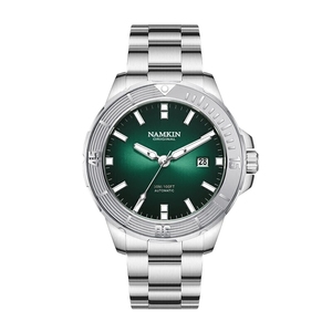 Reloj Mecánico Automático Clásico para Hombre de 44 mm con Logotipo Personalizado, Caja y Correa de Acero Inoxidable, Relojes Luminosos Premium - Product Image 4
