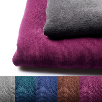 100% Polyester Chenille Canapé Tissu Inhérent Résistant Au Feu Blackout Caractéristique Tricoté Technique Maison Textile Rideaux Rembourrage