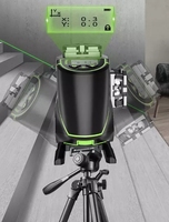 Niveau laser professionnel Huepar S04CG 4D à faisceau vert pour lignes croisées