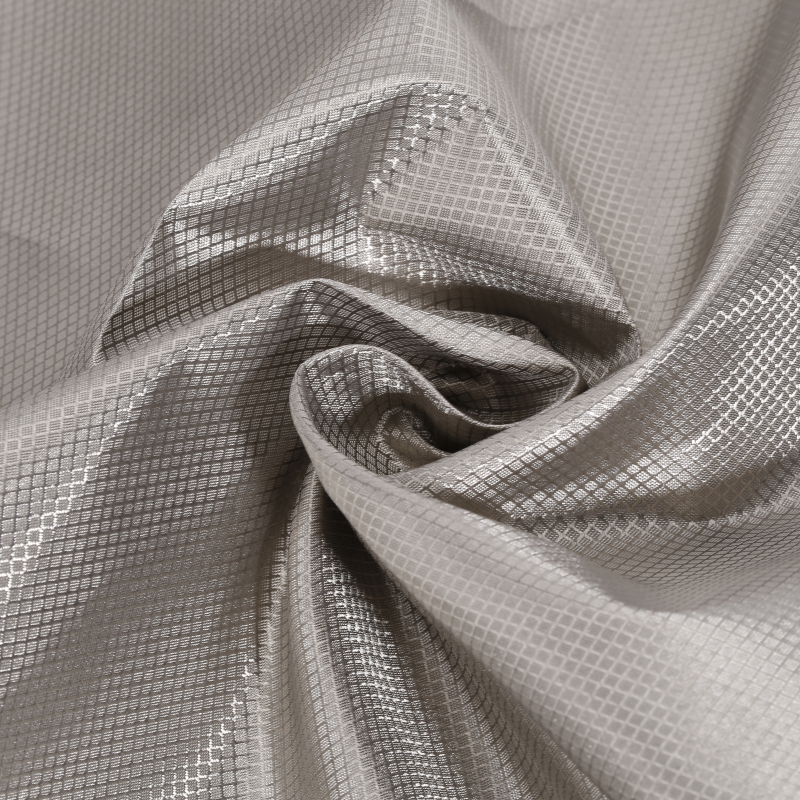 Diamond shape faraday fabric