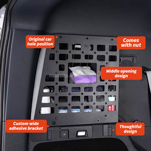 Lot de 6 étagères de rangement multifonctions en caoutchouc et fibre pour coffre de BYD Leopard 5, accessoires pour coffre arrière, directement de l'usine - Product Image 3