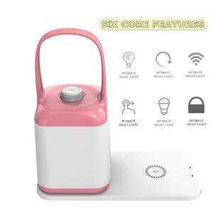 LED Color Changing USB Creative Environment Bedroom Bedside Lamp Outdoor Tent With Wireless Rechargeable Dimmable Portable Nigh - Product Image 4