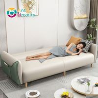 Canapé modulaire pliant Antnovelty Murphy Bed 20 avec rangement et table d'appoint noire Monkey Wheels High