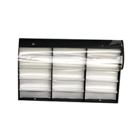 Valise à lunettes optiques Shinetai No MOQ en Oxford noir à 180 grilles, avec roulettes, pour lunettes de soleil et lunettes de vue, présentoirs à lunettes