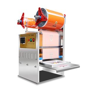 Electric <b>Heat</b> <b>Tray</b> Sealing Machine Tabletop <b>Food</b> Package Machine Easy Operation Fully Automatic <b>Tray</b> Sealing Machine - Product Image 5