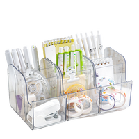 Organisateur de bureau haut de gamme, porte-stylos au design élégant et à grande capacité de rangement, pour plusieurs outils d'écriture, y compris les stylos