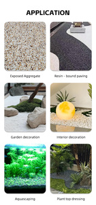Galets décoratifs naturels lavés rose pêche pour aménagement paysager et aquarium, 1-8 cm, pour murs intérieurs, vente en gros directe usine - Product Image 5