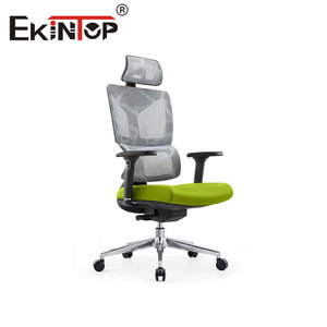   Silla de oficina de malla con respaldo alto, reclinable, giratoria y con ruedas para uso en oficina - Product Image 3