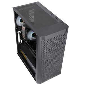 SAMA ARGB Effect Case <span class=keywords><strong>PC</strong></span> Multi Cooling Fan Support Gaming Chassis Mesh Design Computer Gaming <span class=keywords><strong>PC</strong></span> - Product Image 4