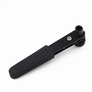 Mini Ratchet Wrench 6.35mm Screwdriver Bit Metric Alloy Steel With Serrated Jaw For Diy Use - Product Image 3