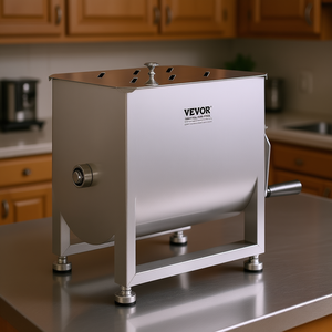 Mezcladora manual de carne Vevor de 30L con tanque de acero inoxidable para uso doméstico - Product Image 2