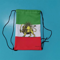 Sac à cordon personnalisé avec logo promotionnel, sac à dos sport en polyester 100D pour la gym, les événements professionnels et les cadeaux