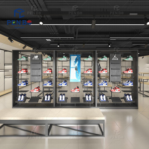 Espositore da Parete Personalizzato a LED per Negozi Sportivi, Arredamento in Metallo per Negozi di Abbigliamento, <span class=keywords><strong>Design</strong></span> per Negozi di Articoli Sportivi - Product Image 3