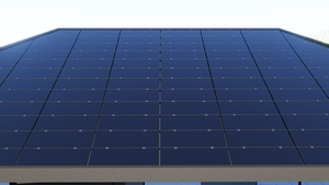 Panneaux solaires photovoltaïques monocristallins demi-cellules SANGNI SOLAR avec technologie N Type TOPCON BIPV en verre pour tuiles de toit - Product Image 3