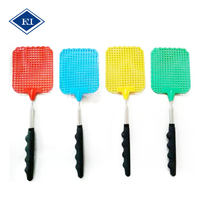 Lutte Antiparasitaire Durable Coloré Long Manche En Plastique Tapette À Mouche