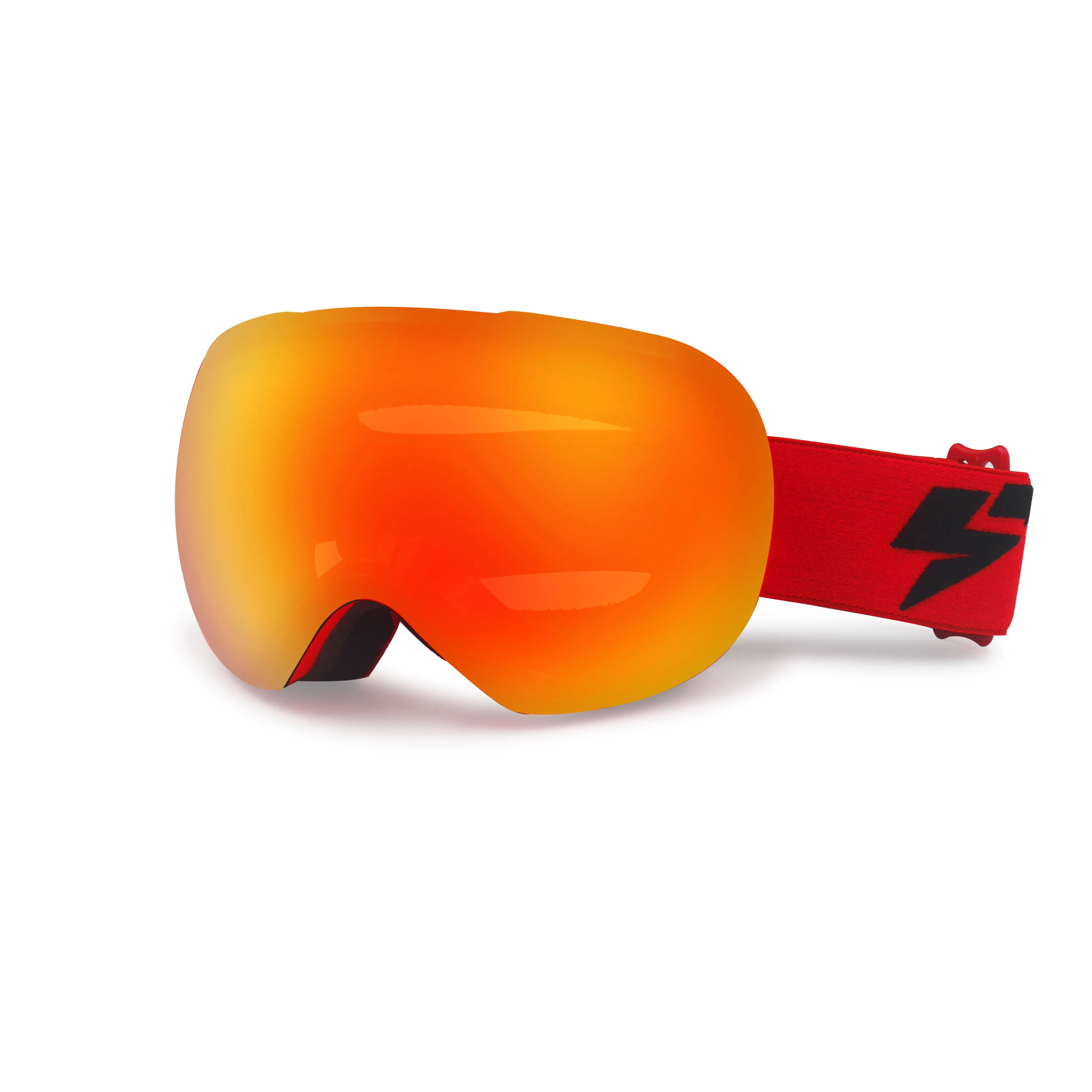 Chất lượng tốt bảo vệ hình cầu không khung được thiết kế ống kính PC trượt tuyết kính cho 3-5 tuổi trẻ em
