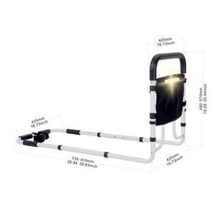Multifunction King Single Okin Motor Hi Low Height Adjustable Hospital Bed with Foldable Handrails - Product Image 5