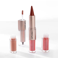 Rouge à lèvres liquide minéral MLM Beauty, non collant, waterproof, séchage rapide, longue tenue, pour usage quotidien, voyage, soirée, gloss à lèvres